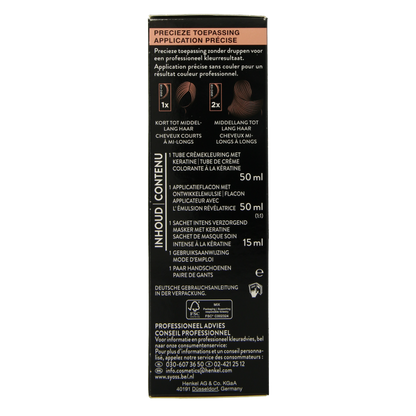 Syoss Color baseline 4-2 mahogany brown 1 Set