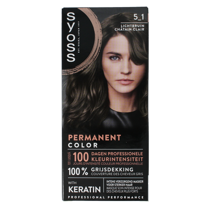 Syoss Color baseline 5-1 light brown 1 Set