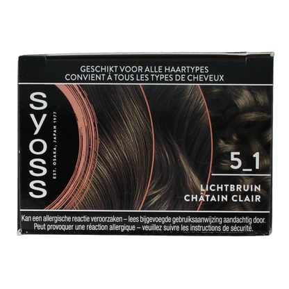 Syoss Color baseline 5-1 light brown 1 Set