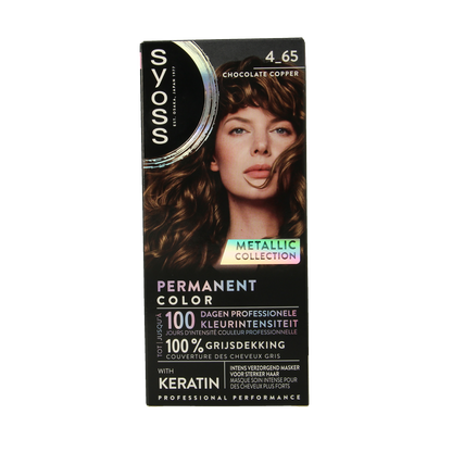 Syoss Metallics 4-65 chocolate copper 1.00 Set