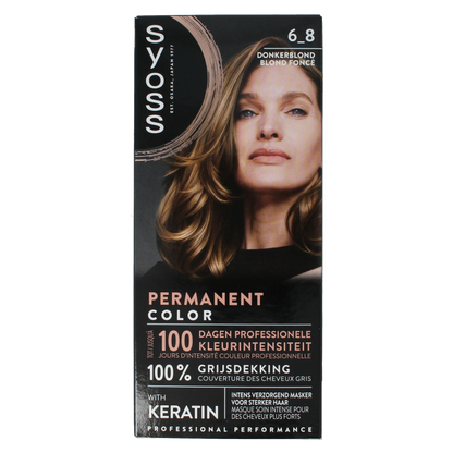 Syoss Color baseline 6-8 dark blond 1 Set