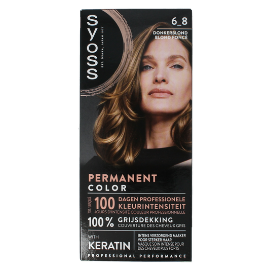 Syoss Color baseline 6-8 dark blond 1.00 Set