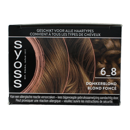 Syoss Color baseline 6-8 dark blond 1 Set