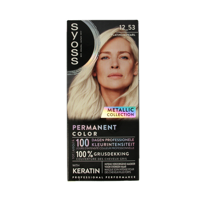 Syoss Metallics 12-53 platinum pearl 1 Set