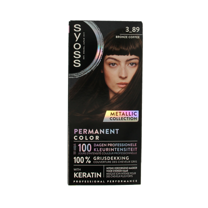 Syoss Metallics 3-89 bronze coffee 1 Set