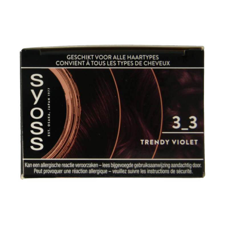 Syoss Colors baseline 3-3 dark violet 1 Set