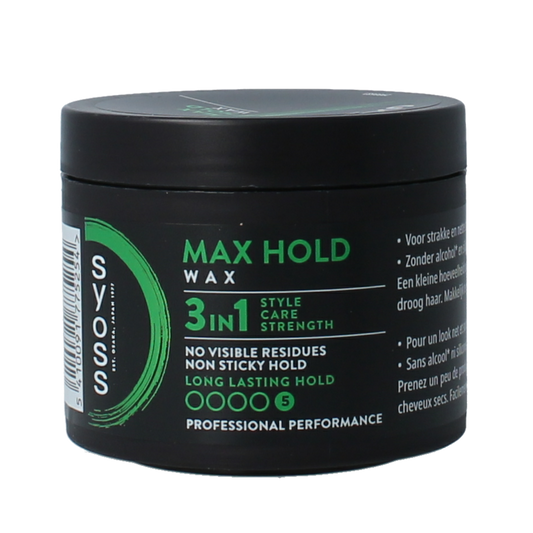 Syoss Styling wax maxx hold 150.00 Milligram