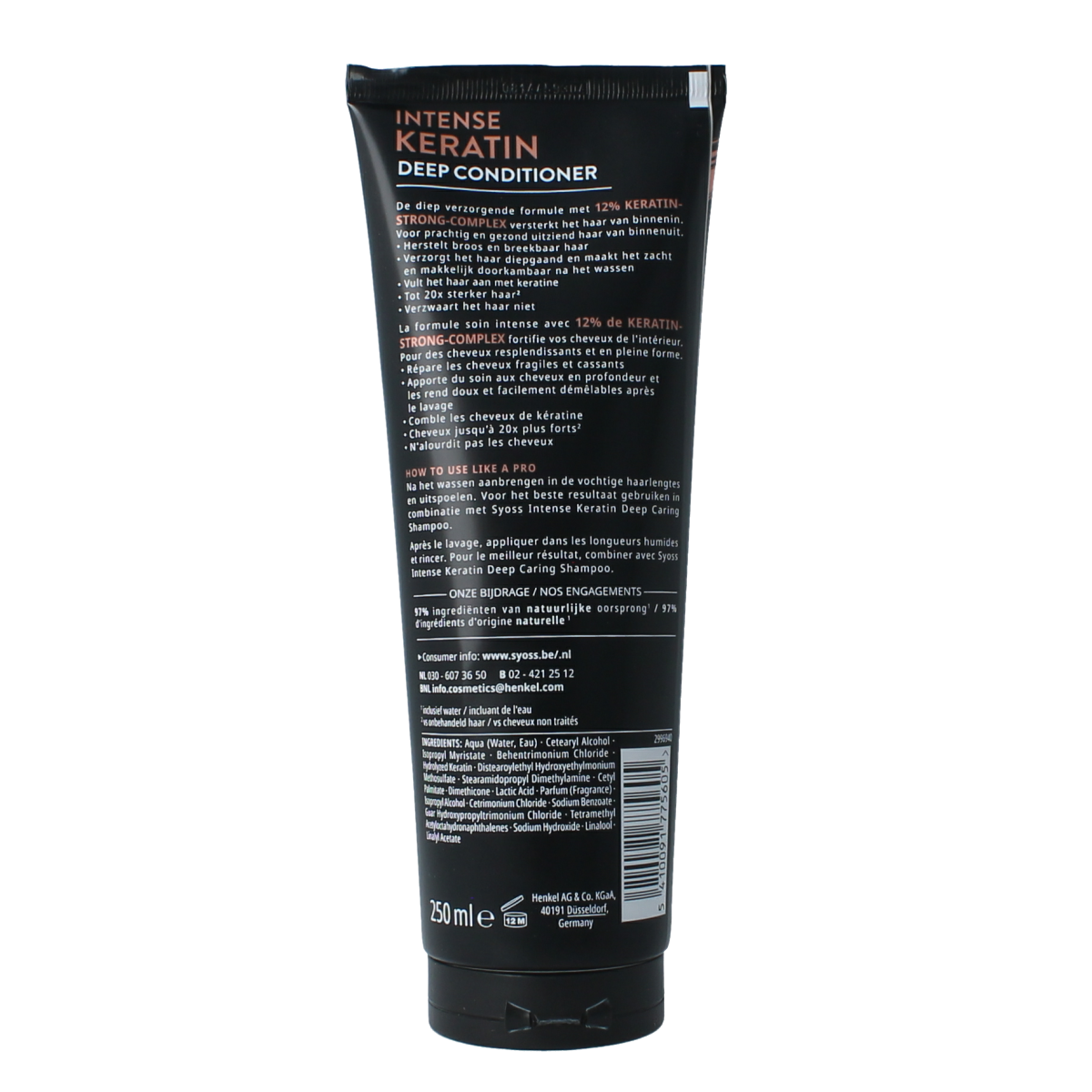 Syoss Deep conditioner keratine 250.00 Milliliter