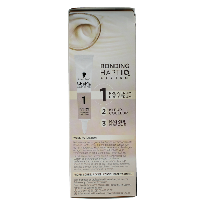 Schwarzkopf Creme supreme 1-0 black 1 Stuks