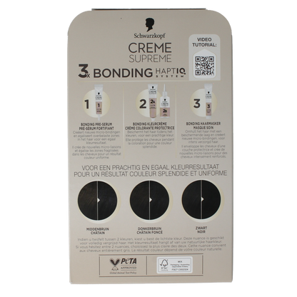 Schwarzkopf Creme supreme 1-0 black 1 Stuks