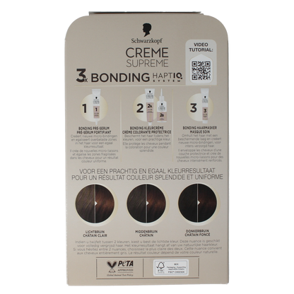 Schwarzkopf Creme supreme 5-60 bruin 1 Stuks