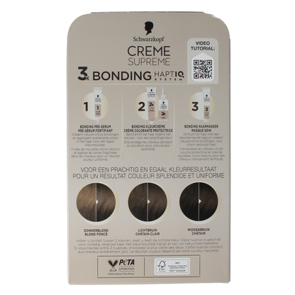 Schwarzkopf Creme supreme 6-16 licht bruin 1 Stuks