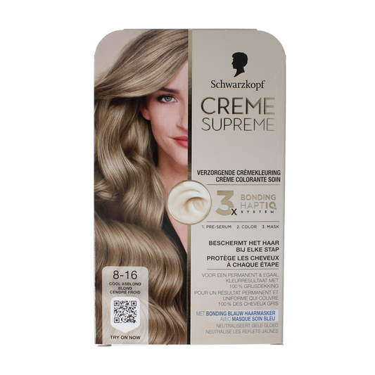 Schwarzkopf Creme supreme 8-16 blond 1.00 Stuks