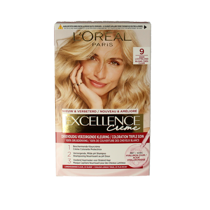 Excellence Excellence 9 zeer lichtblond 1 Set