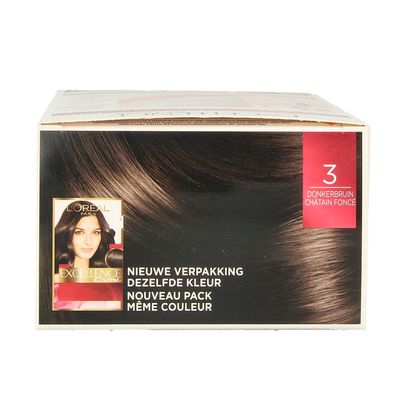 Excellence Excellence 3 donkerbruin 1.00 Set