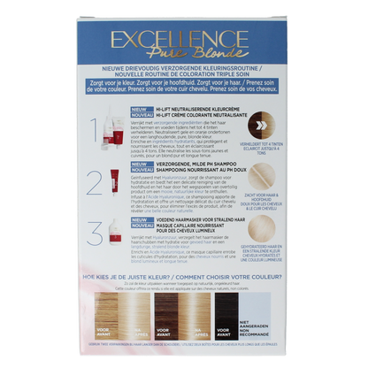 Excellence Excellence blond 01 Natural Blond 1 Set