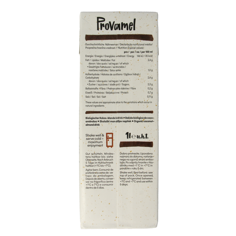 Provamel Drink kokos amandel bio 1 Liter