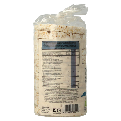 Lima Rijstwafels met boekweit bio 100 Gram