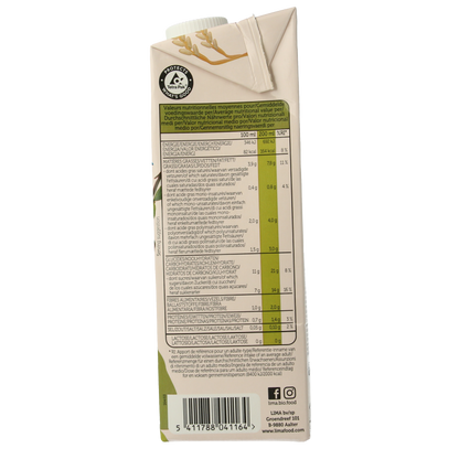 Lima Rice drink hazelnoot amandel bio 1 Liter