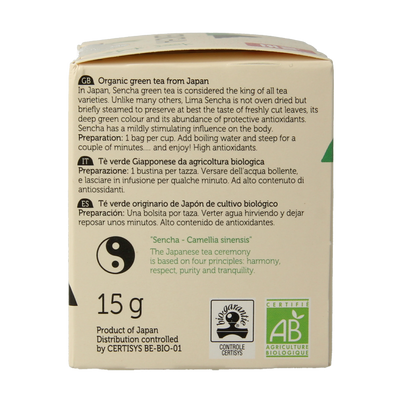 Lima Sencha builtjes bio 15 Gram