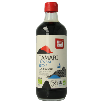 Lima Tamari 25% minder zout bio 500.00 Milliliter