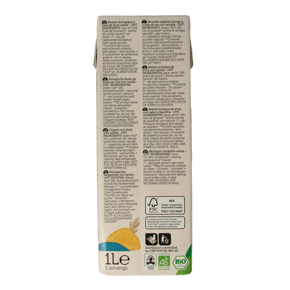Lima Rice drink vanilla bio 1 Liter