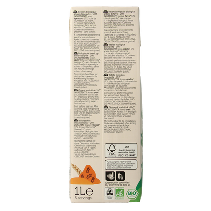 Lima Spelt drink natural bio 1.00 Liter