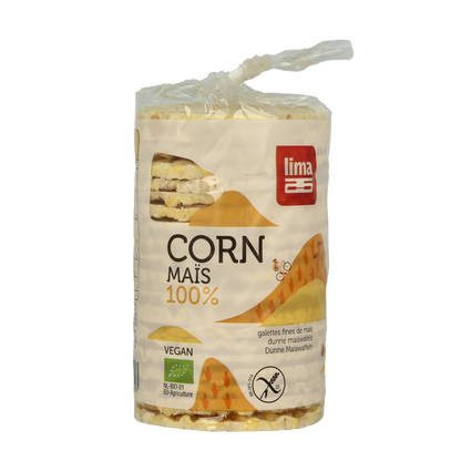 Lima Maiswafels dun rond bio 120 Gram