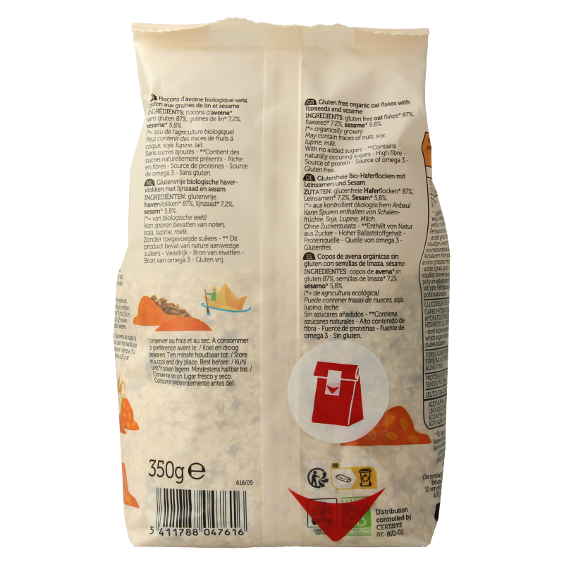 Lima Porridge express omega 3 bio 350 Gram