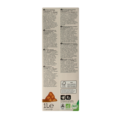 Lima Amandel drink suikervrij bio 1.00 Liter