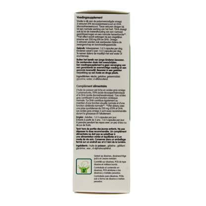 Biover Omega 3 visolie 60 Capsules