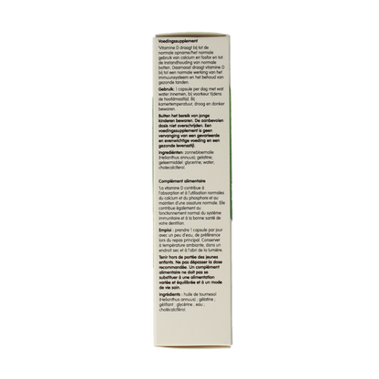 Biover Vitamine D3 30 Capsules