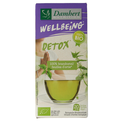 Damhert Brandnetelthee bio 20 Zakjes
