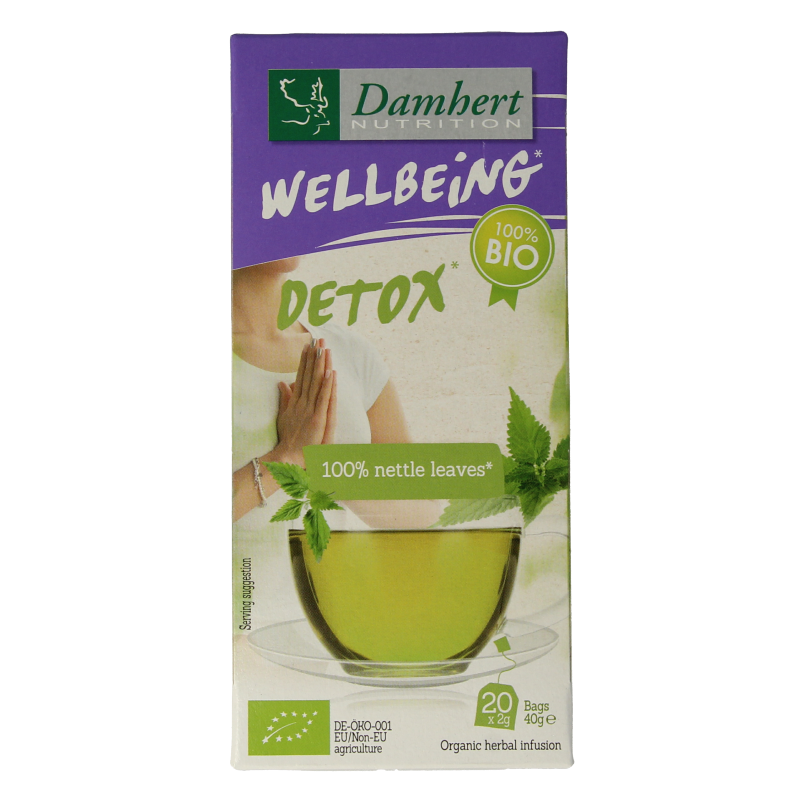 Damhert Brandnetelthee bio 20 Zakjes