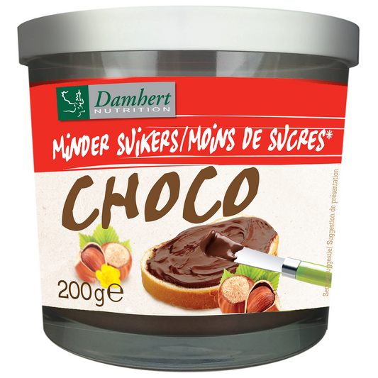 Damhert Chocopasta hazelnoot 200 Gram