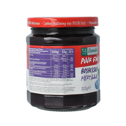 Damhert Puur fruit Besbessen confiture 315.00 Gram