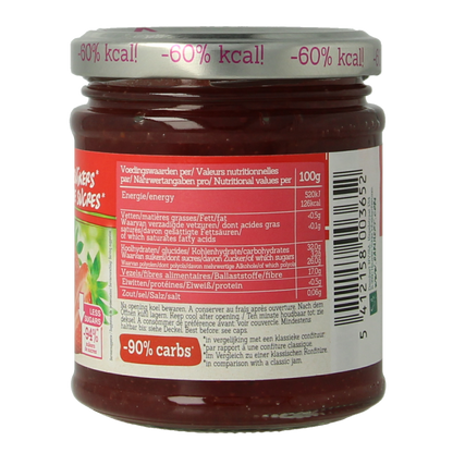 Damhert Confituur aardbei low carb 210 Gram