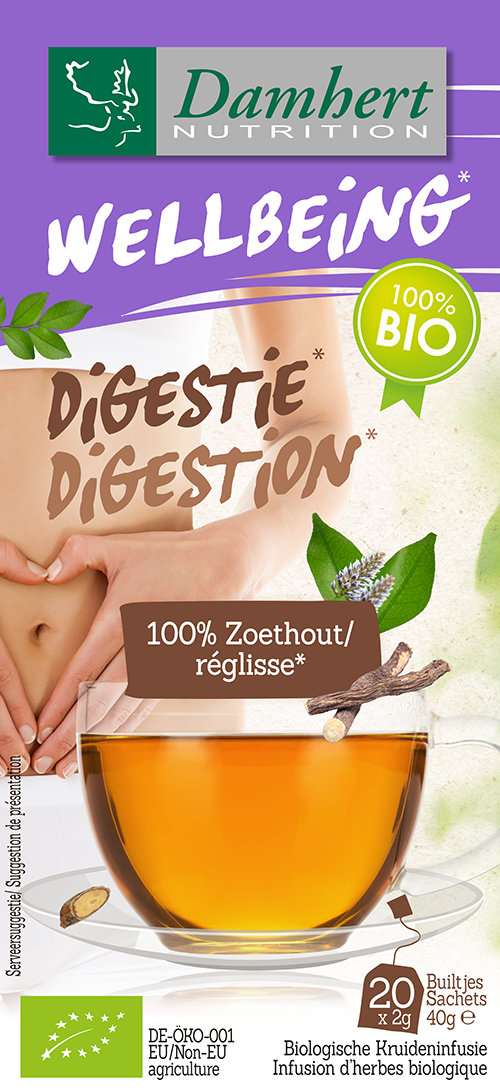Damhert Tea time zoethout thee bio 20.00 Zakjes