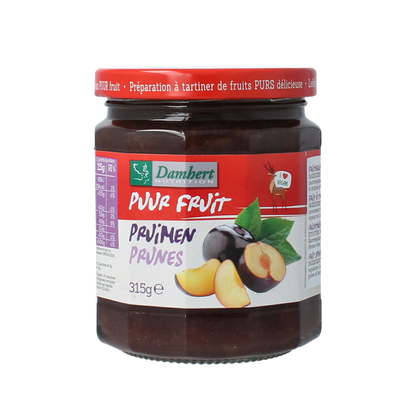 Damhert Puur fruit confituur pruimen 315.00 Gram