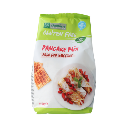 Damhert Pannenkoeken en wafelmix gluten- & lactosevrij 400.00 Gram