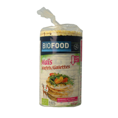 Biofood Maiswafels bio 150.00 Gram