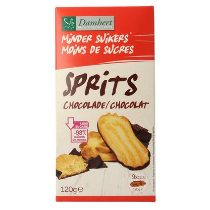Damhert Sprits chocolade 120 Gram