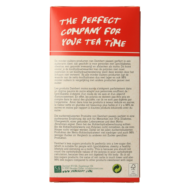 Damhert Sprits chocolade 120 Gram