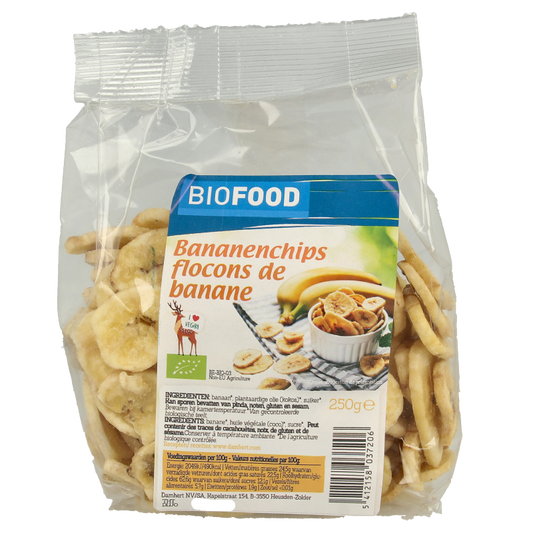 Biofood Bananenchips bio 250 Gram