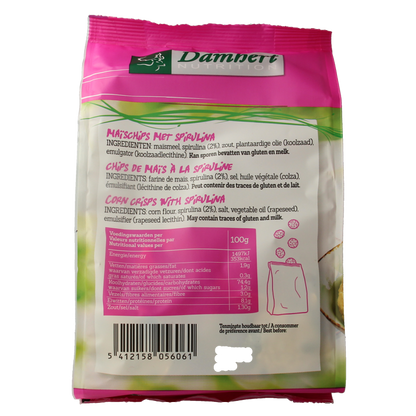 Damhert Spirulina chips 70 Gram