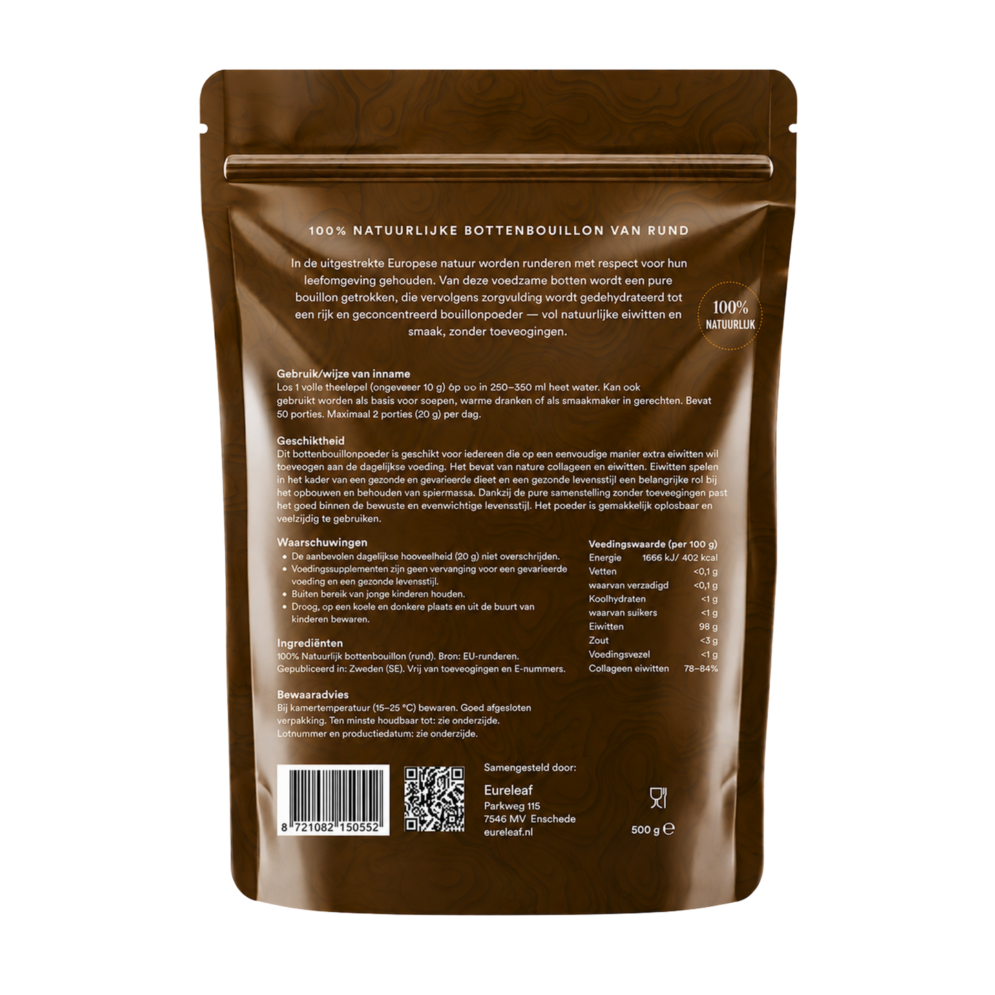 Elements Bottenbouillon Poeder 500.00 Gram