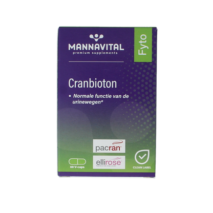 Mannavital Cranbioton 60 Capsules