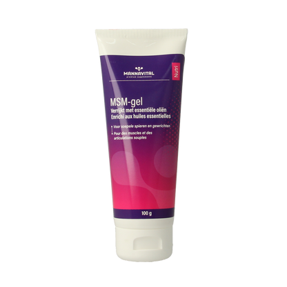 Mannavital MSM gel 100.00 Gram