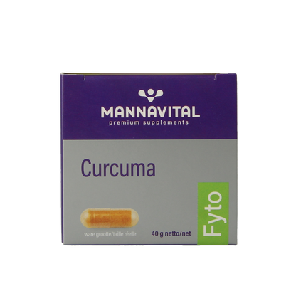 Mannavital Curcuma platinum 60 Vegetarische capsules