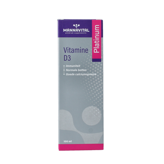 Mannavital Vitamine D3 platinum 100 Milliliter